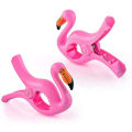 Miniatyrbillede 4 af 5: Clip, Flamingo, 4 stk