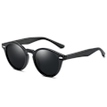 Pikkukuva 1 / 5: Polarisoidut värikkäät aurinkolasit miehille ja naisille Bright black frame black gray