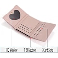 Miniatyrbillede 4 af 5: Kawaii Pung Til Piger Sød Kat Vegansk Læder Kortholder Organizer Small Trifold Dame Pung, Menw Cat A916-782 Pink