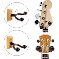 Miniatyrbild 4 av 5: Gitarr Vägghängare Äkta hårdträ 2-pack Gitarrhängare Väggkrokhållare Stativ Display med skruvar - Lätt att installera - Passar alla storlekar gitarrer, bas