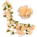 Miniatyrbillede 1 af 4: 2 stk Simuleret kirsebærblomst rattan falsk blomst