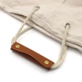 Miniatyrbild 1 av 5: Remresistenta läderkuddar Anti-stryp design Khaki 1 pcs