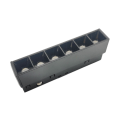 Pikkukuva 1 / 5: 48V LED integroitu magneettinen kiskovalo, ei päävalaistusverkon valaistusta, avoin ja piilotettu asennus ilman reunaa (48V 6W magneettiverkko ilman