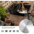 Miniatyrbillede 4 af 5: Varmediffuser i rustfrit stål Varmediffuser Induktionskogeplader Adapter Konverter Gas Elektrisk kogeplade (22cm)