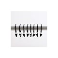 Miniatyrbillede 5 af 5: Hjemmegardinkrog Gardinclips (sort 3,5 mm × 35 mm diameter 30)