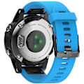 Miniatyrbillede 1 af 4: Garmin Fenix6S rem, (belagt sort spænde) Himmelblå
