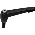 Miniatyrbillede 2 af 3: Håndtag justerbar spændegreb quick release, justerbar, 2stk, M5*15mm