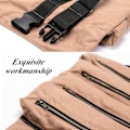 Miniatyrbillede 5 af 5: Stor multi-pocket værktøjsnøgle Rulletaske Roll Up Tools Taske Værktøjsorganisering, spand, Roll Up Tool, Handy Small Tools, Bæretaske (brun),