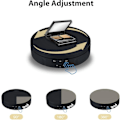 Miniatyrbillede 4 af 5: 5,7 tommer automatisk professionel fotografering pladespiller 360 graders roterende video/smykker/ur display stativ - sort