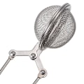 Miniatyrbillede 3 af 5: 3 stk rustfrit stål ske teblade urt mesh kugle infuser filter klemme si