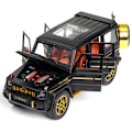 Pikkukuva 3 / 5: 1:24 Leluautomalli Metallivanteet Simulaatio G65 Seosauto Diecast Leluajoneuvon äänivalo Vedettävä takaisin Autolelut lapsille Lahja