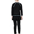 Miniatyrbild 3 av 4: 3st/ set Modest Burkini Badkläder Barn Flickor Muslimska Islamiska Cap Strandkläder Black 7-8 Years