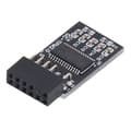 GIGABYTE TPM 2.0 Modul LPC SPI 12Pin Fjärrkrypteringssäkerhetskort Tillbehör