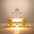 Miniatyrbillede 3 af 5: Stykker R7S LED 78mm Dæmpbare Pærer 10W 230V, Varm hvid LED Pære 3000K, 800LM COB LED Pærer, 360° strålevinkel, Tilsvarende