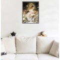 Pikkukuva 3 / 4: 5D DIY -nainen pitelee lapsen diamond painting (30x40cm)