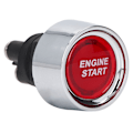 Miniatyrbillede 4 af 10: Motorstart Stop Trykknapp 50A ABS Start Stop Tenning Bryter for Sportsbiler 12-24V