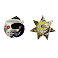 Pikkukuva 1 / 3: Fnaf Security Breach Moondrop Sundrop Pehmo-nukketyynylelu täytettynä Do A