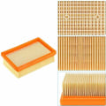 Miniatyrbild 3 av 5: 3-pack utbytes platt veckat filter, platt filter, vakuumfilter, MV4 MV5 MV6 WD4 WD5 WD6, WD4P WD5P WD6P, Wet Dry Vac