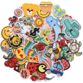 Miniatyrbild 1 av 5: 60pcs Random Assortment Styles Embroidered Patches, Iron O
