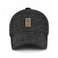 Miniatyrbild 3 av 4: Vinteröronskyddade män cap Snapback cap Hiphop-baseballhattar Coffee color