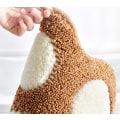 Miniatyrbillede 4 af 5: Hjemmebadeværelse Anti-Slip Absorberende måtte, dør til dør gulvmåtte, soveværelse gulvmåtte, grøn, 45 * 60cm,