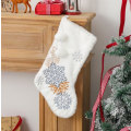 Pikkukuva 1 / 3: Joulukuusi Snowflake Pehmo-sukat (Snowflake Socks)