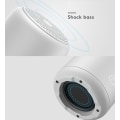 Miniatyrbild 2 av 5: Bluetooth högtalare, ingen utomhus vattentät bärbar minihögtalare (vit),