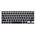 MacBook 13 Pro A2338 Vedenpitävä pölytiivis silikoninen näppäimistön suojus musta 20 US-versio