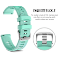 Miniatyrbillede 3 af 5: Garmin Forerunner245/645 strop 8# blågrøn (stålspænde)