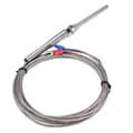 PT100 platinamotstånd termoelement 50 mm sond temperatursensor tråd - 0-400 ℃ (3m)