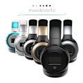 Miniatyrbillede 4 af 4: Hovedmonteret trådløst bluetooth headset, bordcomputer mobiltelefon gaming headset (sort),