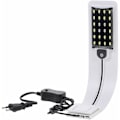 Miniatyrbillede 1 af 4: Ac220V 10W 24 Led Akvarium Lys Fiskekrukke Lampe Hvid/Blå Bærbar, Type 2, Hvid Skal Blå Hvid Lys