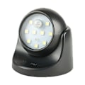 Miniatyrbild 5 av 5: Vägglampa utomhus med rörelsedetektor | 1000 Lumen LED utomhusbelysning | Batteridriven sladdlös belysning | 360 grader