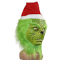 Miniatyrbillede 3 af 3: Masken af ​​Grinch, julens grønhårede monster