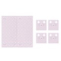 Miniatyrbillede 1 af 5: Wall Control Pegboard Rack Horisontal Pegboard - Let at installere Peg Boards L White