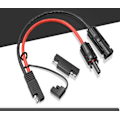 Miniatyrbild 2 av 4: SAE-kontakt till MC4-kontakt adapterkabel power ren koppar fotovoltaisk inverterkabel 0,6 meter,