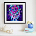 Miniatyrbillede 4 af 4: 5D DIY Rose View diamantmaleri (30x30 cm)