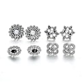 Miniatyrbild 1 av 4: 4st öronproppar Set Opal Flower Ear Studs För Bröllop