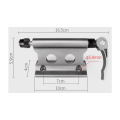 Miniatyrbillede 2 af 4: Cykel Forgaffel Clip Bærbar Cykel Cykel Reservedele Modificeret Aluminium Forgaffel (Gul)
