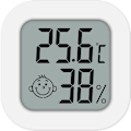 Miniatyrbillede 1 af 5: Kkmoon Mini indendørs termometer fugtighedsmonitor Digital LCD temperaturmåler sensor Hygrometer temperaturindikator Th