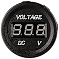 Miniatyrbild 4 av 5: Digital display modifierad voltmeter 5-48V, rött ljus