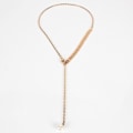 Miniatyrbillede 1 af 5: Halskæde Pearlchoker modesmykker B1621