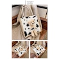 Miniatyrbillede 3 af 5: Jute Hessian Medium Shopping Bag A916-483 D