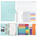 Miniatyrbillede 1 af 5: A6 Pu læder Notebook Planner Organizer Blue
