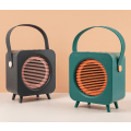 Pikkukuva 4 / 4: Yksinkertainen ja tyylikäs kannettava kaiutin, retro bluetooth kaiutin, pieni kannettava kotiauto (vihreä),