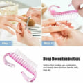 Pikkukuva 4 / 5: Kynsiharjan osat Käsienpuhdistusharjan puhdistustyökalu nail art varten LYCXAMES