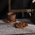 Pikkukuva 4 / 5: 4 kpl Anti-Scratch pöytämatto Kompakti Lotus Root Shape Tyylikäs Lämmönkestävä Pöytämatot Kotitaloustarvikkeet