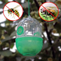 Miniatyrbild 3 av 5: 4X insektsfälla i plast - hängande getingfälla - miljövänligt skydd mot getingar, flugor och bålgetingar
