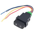 ABS LED Dimmer Switch 12V Bil Dimljus Kabelhärva Bilmodifieringstillbehör