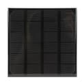 2W 6V Mini Monokrystallinsk Silicium Solpanel Modulceller Udendørs Camping Batterioplader